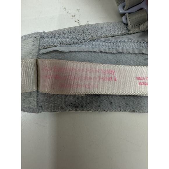 PINK Victorias Secret Womens Bra 34B Blue Wear Everywhere T-Shirt Lightly Lined - Picture 3 of 10